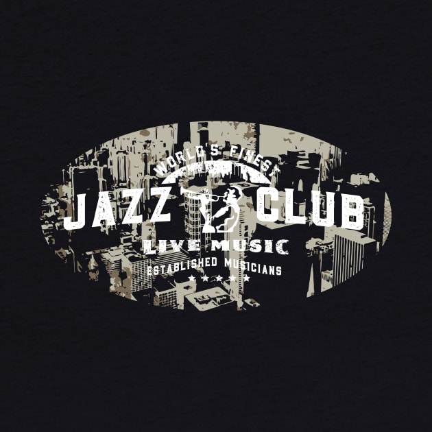 Urban Jazz Club Emblem by jazzworldquest